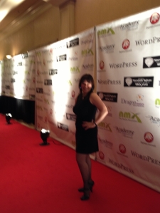 Fran Capo on the red carpet @ IAWTV